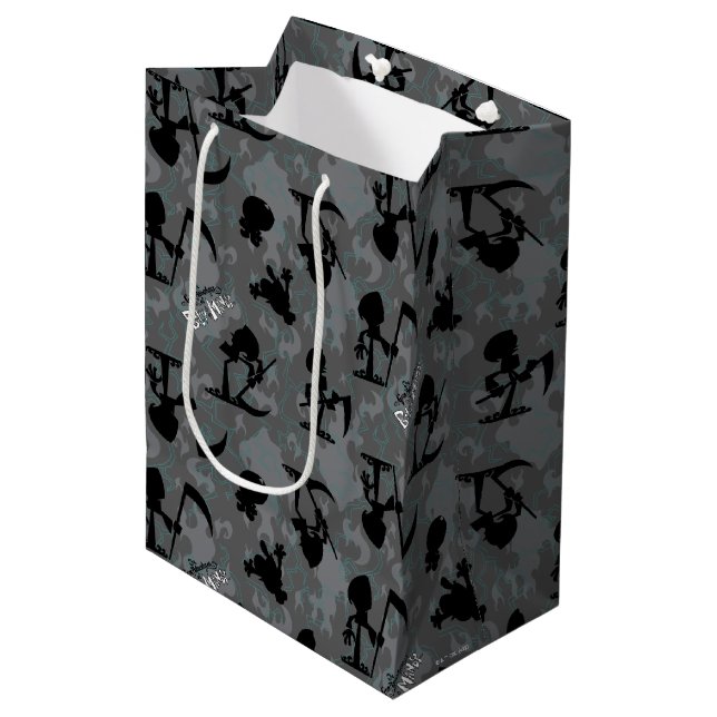 The Grim Adventures of Billy & Mandy Pattern Medium Gift Bag (Front Angled)