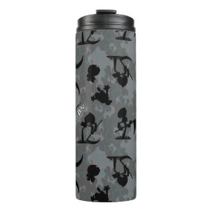 The Grim Adventures of Billy & Mandy Pattern Thermal Tumbler