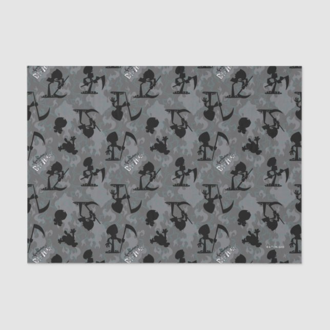 The Grim Adventures of Billy & Mandy Pattern Tissue Paper (Front)