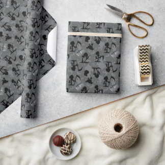 The Grim Adventures of Billy & Mandy Pattern Wrapping Paper