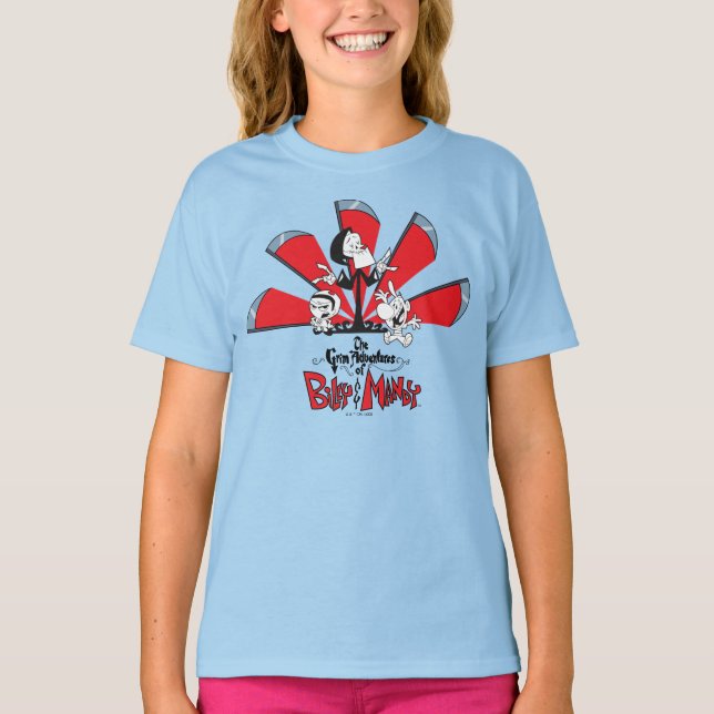 The Grim Adventures of Billy & Mandy Scythes Art T-Shirt (Front)