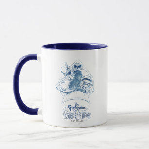 The Grim Adventures of Billy & Mandy Sketch Art Mug
