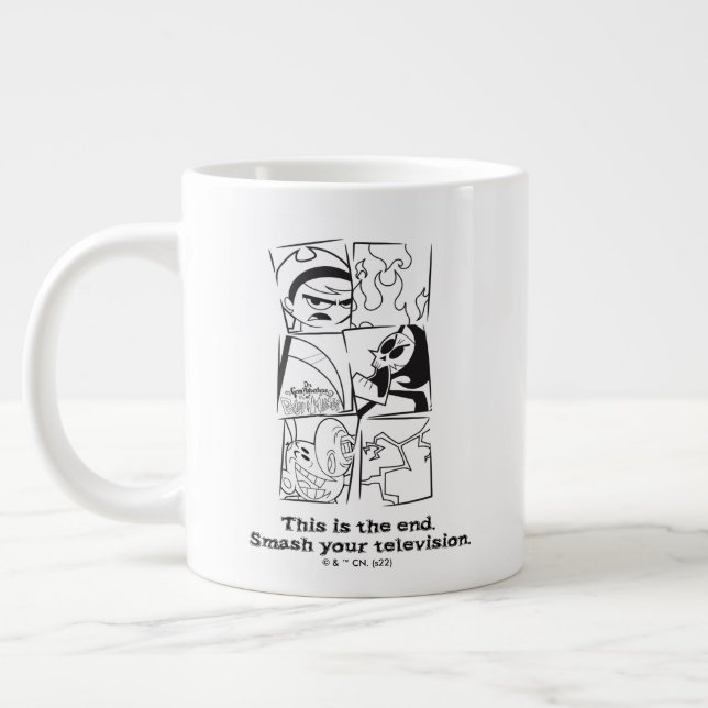 The Grim Adventures of Billy & Mandy - The End Large Coffee Mug (Left)