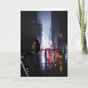 The Grim Reaper Halloween Card