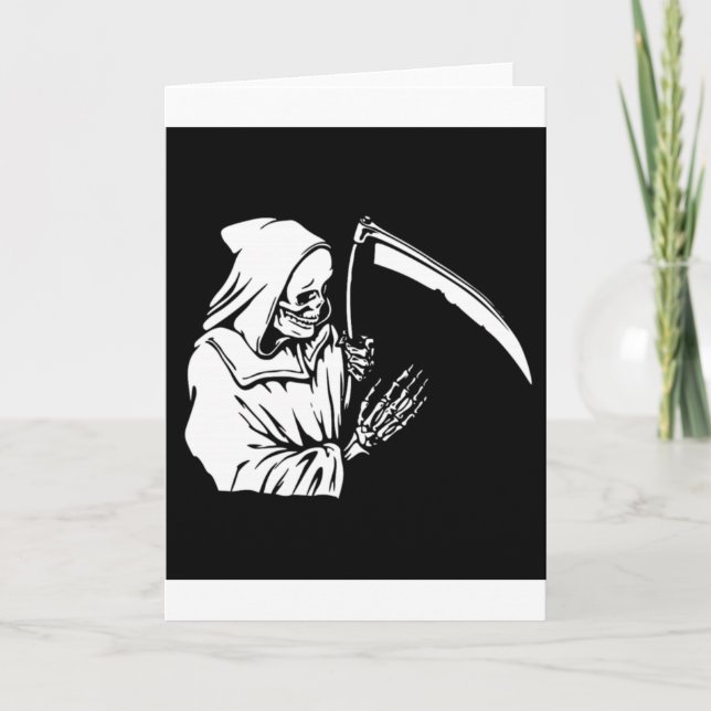 The Grim Reaper or Death Card (Front)