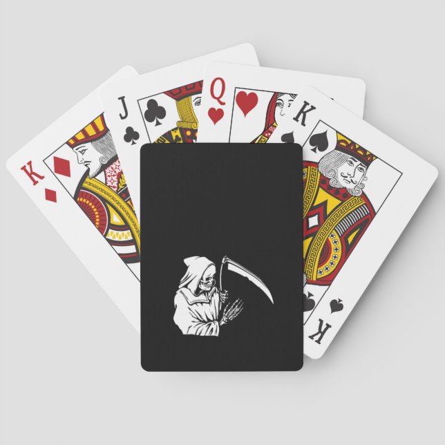 The Grim Reaper or Death Playing Cards (Back)