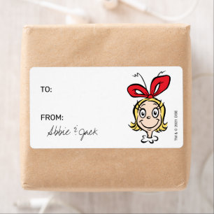 The Grinch - Cindy-Lou Who Christmas - To From