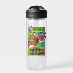 The Grinch   Comic Graphic Water Bottle
