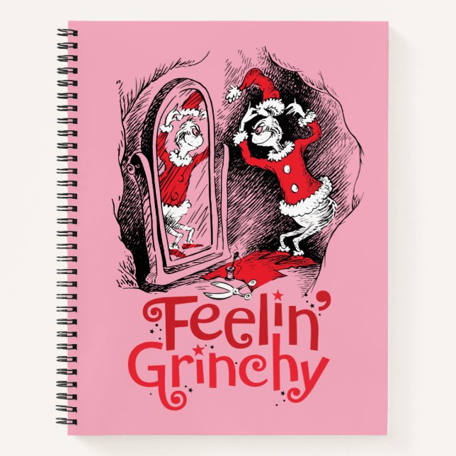 The Grinch | Feeling Grinchy Notebook (Front)