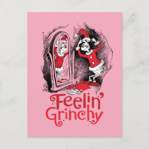 The Grinch   Feeling Grinchy Postcard