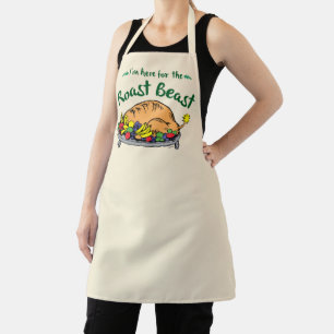 The Grinch   I'm Here for the Roast Beast Apron