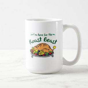 The Grinch   I'm Here for the Roast Beast Coffee Mug