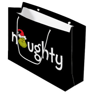 The Grinch is Naughty Large Gift Bag