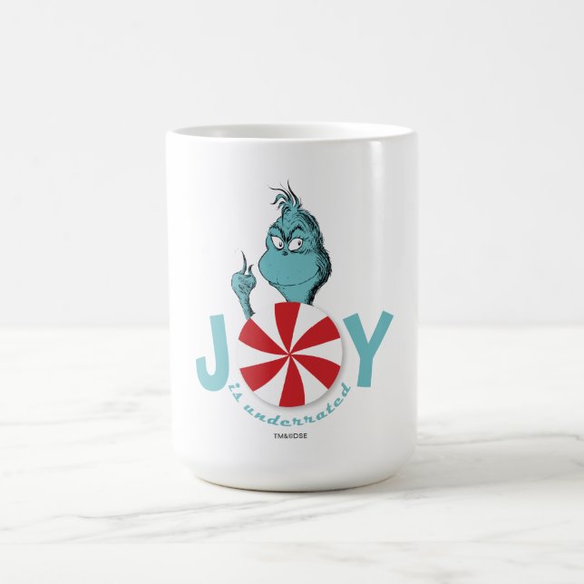 The Grinch | Joy is Underrated Coffee Mug (Center)