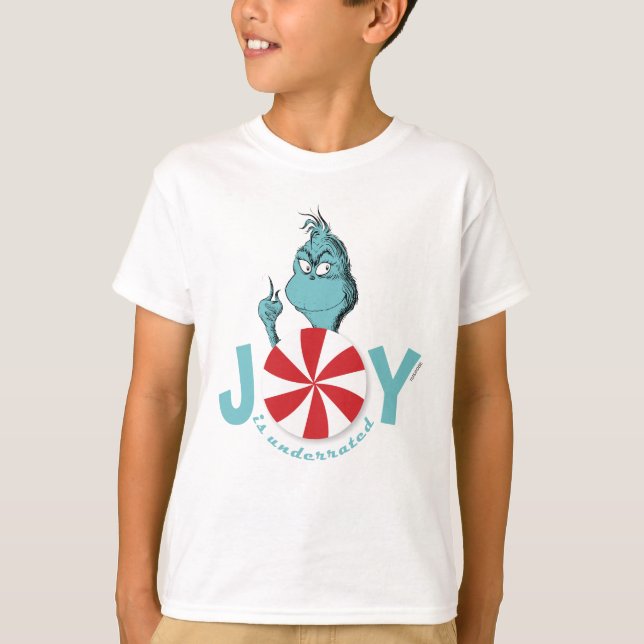 The Grinch | Joy is Underrated T-Shirt (Front)