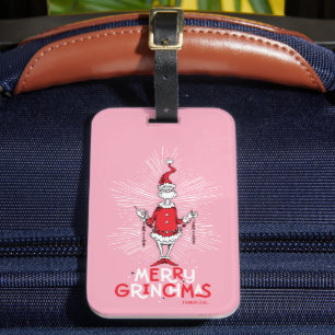 The Grinch Merry Grinchmas Luggage Tag