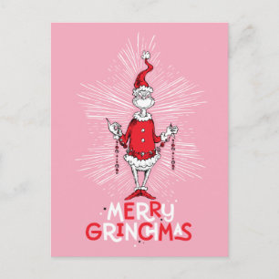 The Grinch   Merry Grinchmas Postcard
