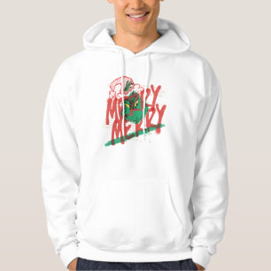 The Grinch   Merry Merry Grunge Graphic Hoodie