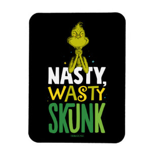 The Grinch   Nasty Wasty Skunk Magnet