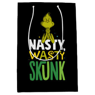 The Grinch   Nasty Wasty Skunk Medium Gift Bag