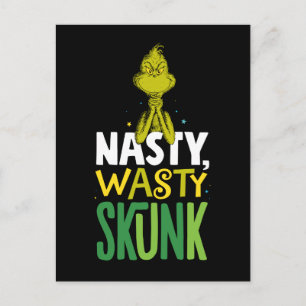 The Grinch   Nasty Wasty Skunk Postcard