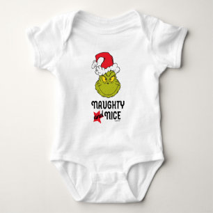 The Grinch   Naughty and Nice Baby Bodysuit