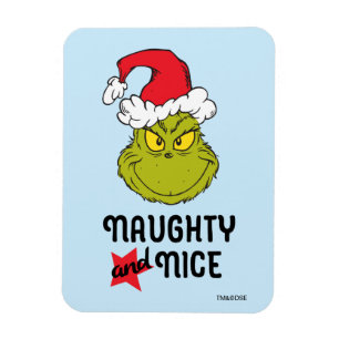 The Grinch   Naughty and Nice Magnet