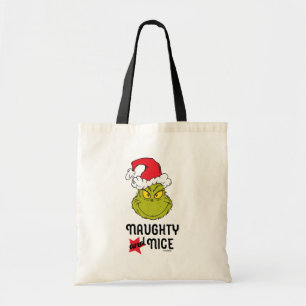 The Grinch   Naughty and Nice Tote Bag