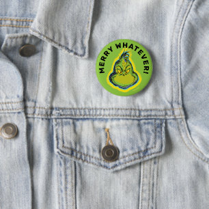The Grinch   Really? One More Slice of Pavlova? Qu 6 Cm Round Badge