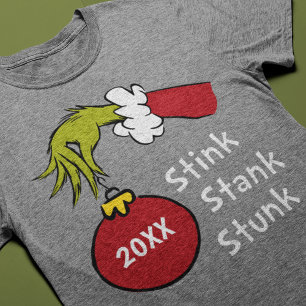 The Grinch Stink Stank Stunk Tri-Blend Shirt