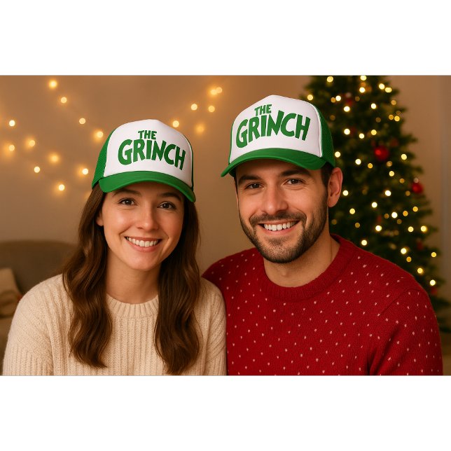 💚 the grinch  trucker hat (Creator Uploaded)