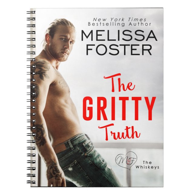 The Gritty Truth 6.5" x 8.75" spiral notebook (Front)
