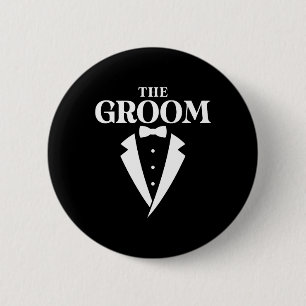 The Groom - Bachelor Party  6 Cm Round Badge