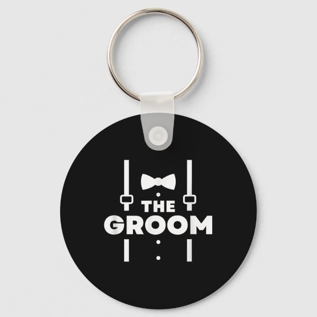 The Groom, Bachelor Party  Key Ring (Front)
