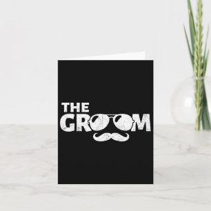 The Groom Bachelor Party Stag Groomsmen Wedding Te Card