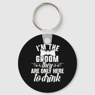 The Groom Bachelor Supplies Party Wedding 1 Key Ring