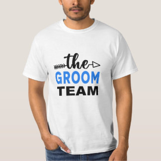 The Groom Crew Blue T-Shirt