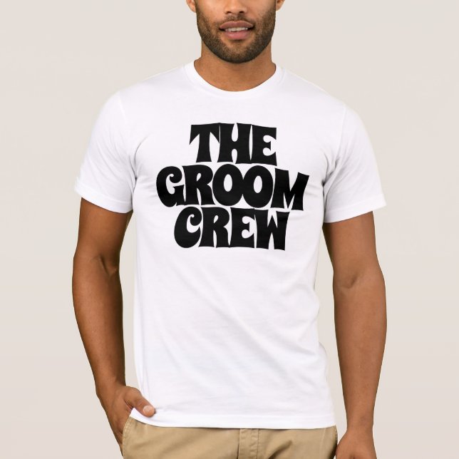 The Groom Crew T-Shirt (Front)
