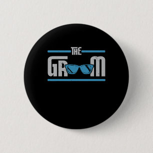 The Groom Engage Marriage Stag Party Bachelor Part 6 Cm Round Badge