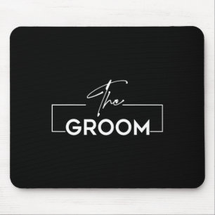 The Groom I Do Crew Bachelor Wedding Party Matchin Mouse Pad