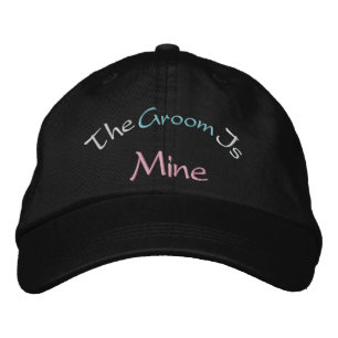 The Groom Is Mine Embroidered Hat