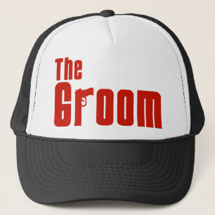 The Groom (Mafia Red) Trucker Hat