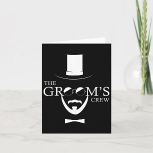 The Groom´s Crew Wedding Card