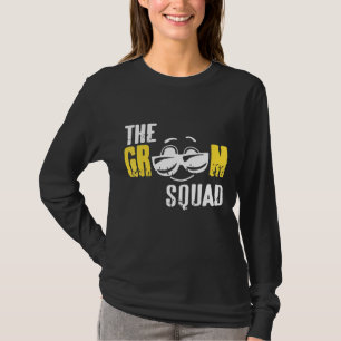 The Groom Squad Retro Funny Bachelor Party T-Shirt