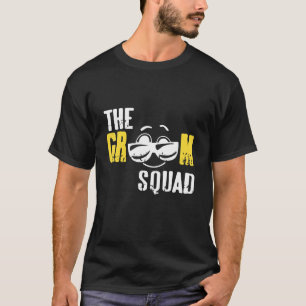 The Groom Squad Retro Funny Bachelor Party T-Shirt