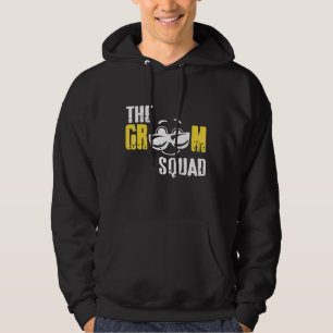 The Groom Squad Retro Funny Bachelor Party T-Shirt Hoodie