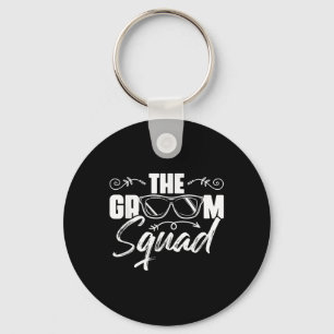 The Groom Squad Sungles Wedding Bachelor Party Gro Key Ring