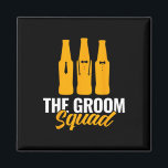 The Groom Squad Sungles Wedding Bachelor Party Gro Magnet<br><div class="desc">The Groom Squad Sungles Wedding Bachelor Party Groomsmen 2</div>
