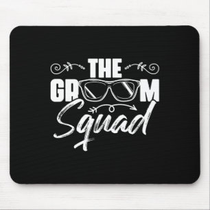 The Groom Squad Sungles Wedding Bachelor Party Gro Mouse Pad