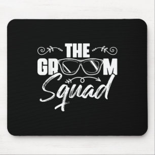 The Groom Squad Sungles Wedding Bachelor Party Gro Mouse Pad
